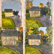 “Autumn in the English Countryside” – Original Oil Painting on Paper, English Autumn Landscape | Marina Stognieva “Autumn in the English Countryside” – Original Oil Painting on Paper, English Autumn Landscape | Marina Stognieva